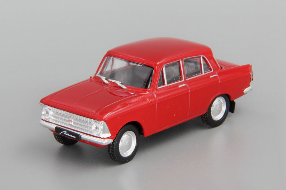 1:43 МОСКВИЧ 408, Автолегенды СССР 12, вишневый - AL012