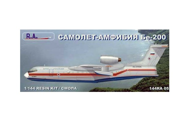 1:144 Сборная модель Самолет-амфибия Бе-200 - 144RA05
