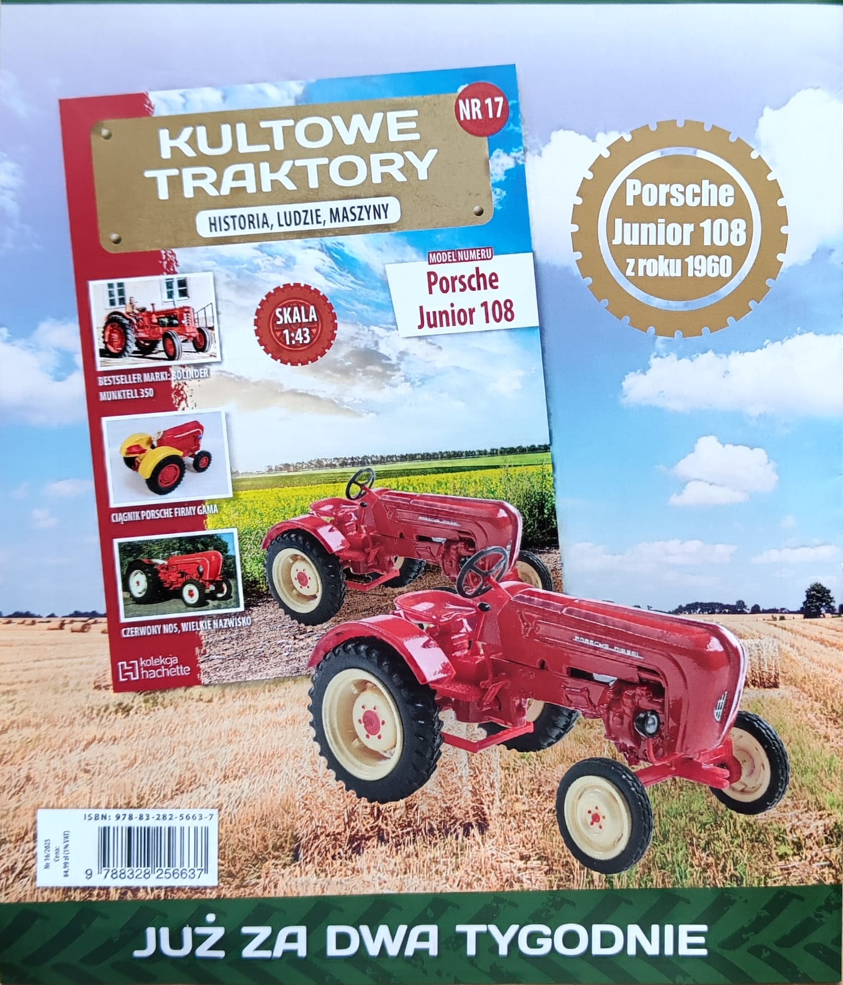 1:43 PORSCHE Junior 108, Kultowe Traktory 17 - kulT017