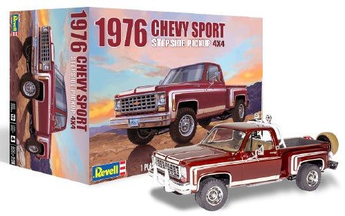 1:24 Сборная модель CHEVROLET Sports Stepside Pickup 1976 - 14486
