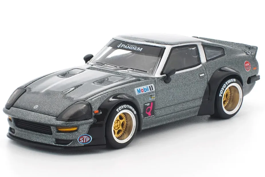 1:64 NISSAN Pandem 280ZX, gun metal - PR640390