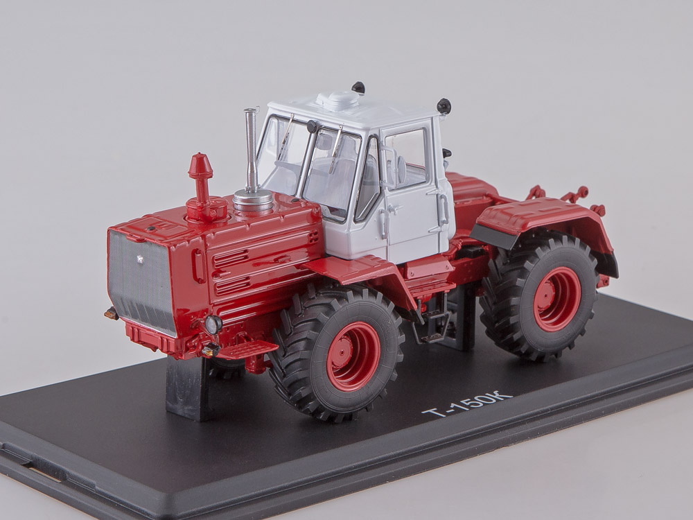 1:43 Трактор Т-150К, серо-красный - SSM8011