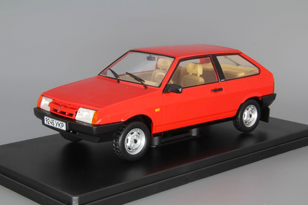 1:24 ВАЗ-2108 Самара, Легендарные Советские Автомобили 19, красный - LSA019
