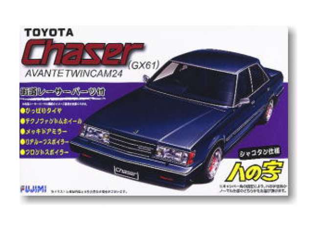 1:24 Сборная модель Toyota Chaser Avante Twincam 24 (GX61) - 037622