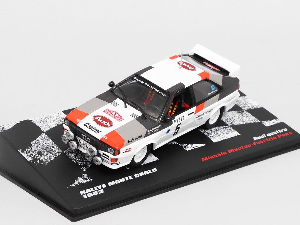 1:43 Audi Quattro Rallye Monte-Carlo 1982, Rallye automobily 51 - DEAZAV51