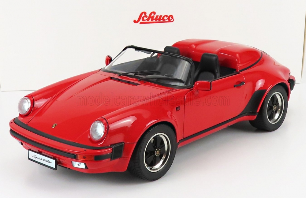 1:12 PORSCHE 911 Speedster Cabriolet Open 1989, Red - 450670500