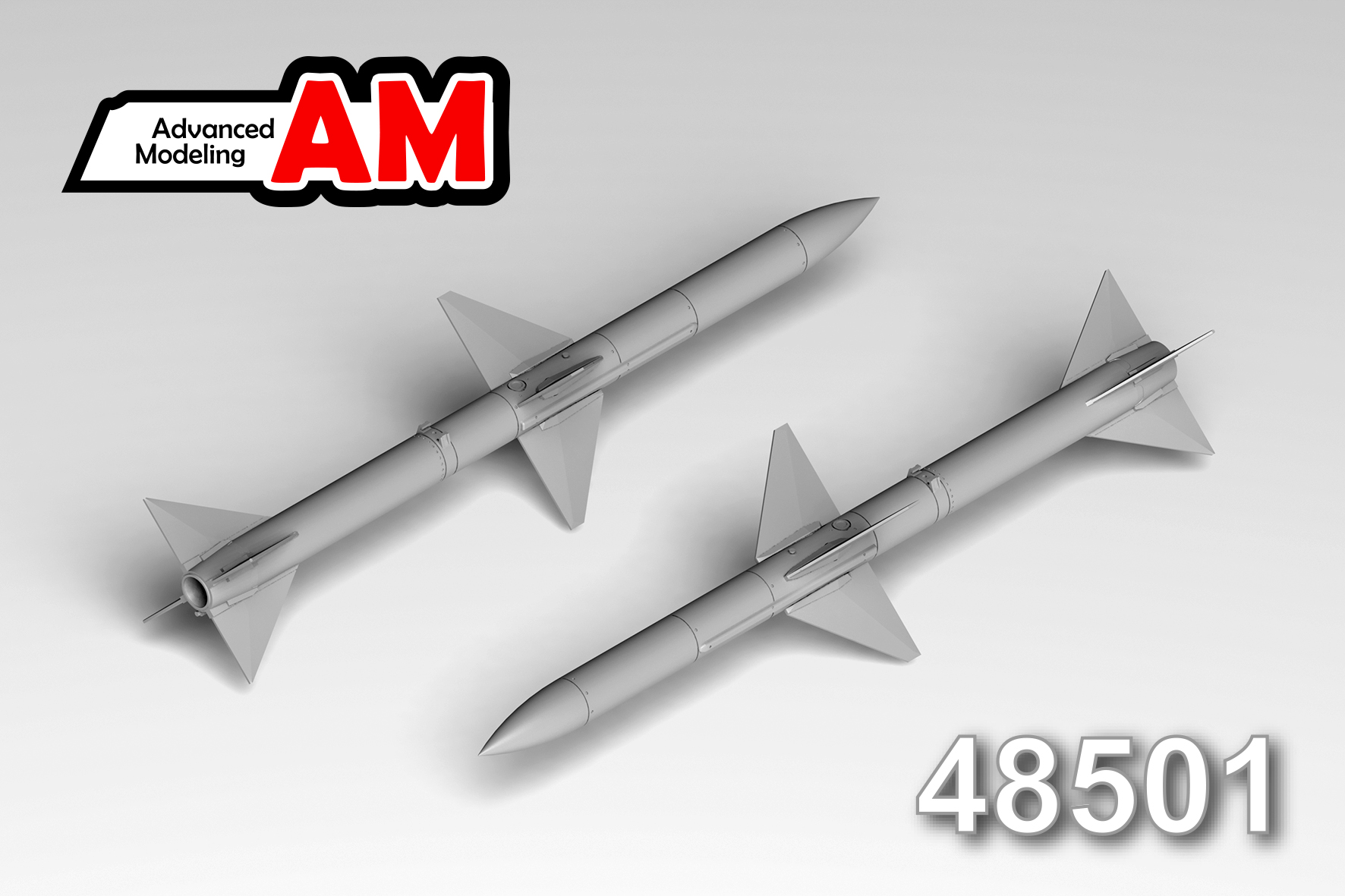1:48 Авиационная управляемая ракета AIM-7E - amc 48501