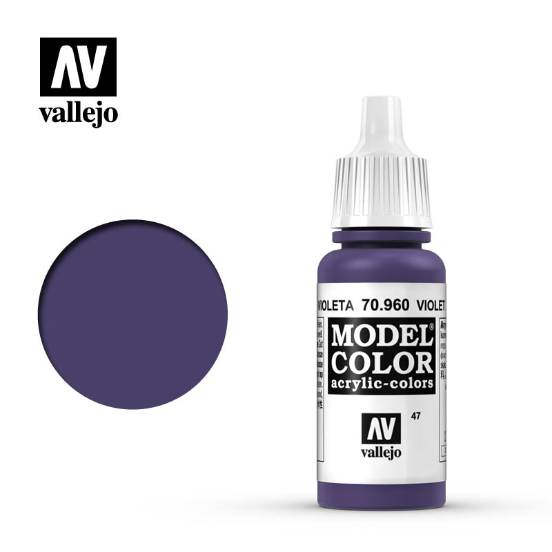 Краска акриловая `Model Color Фиолетовый/Violet - 70960