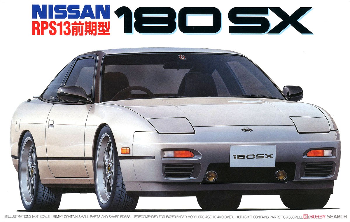 1:24 Сборная модель Nissan 180SX (RPS13) '96 - 04659