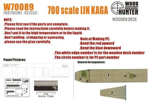1:700 SCALE IJN KAGA (FUJIMI 431253) - W70089
