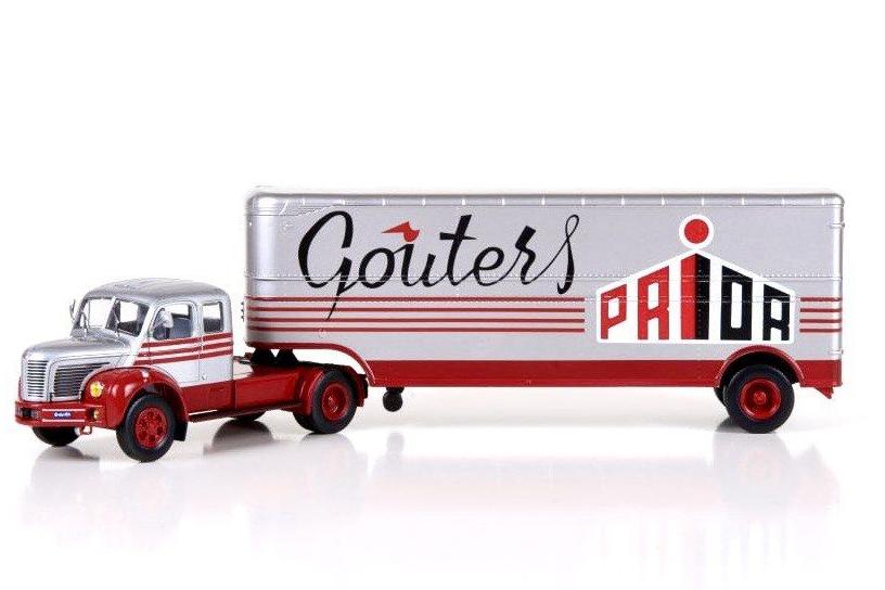 1:43 BERLIET TLR 10 M FRUEHAUF BISCOTTES PRIO - 693658