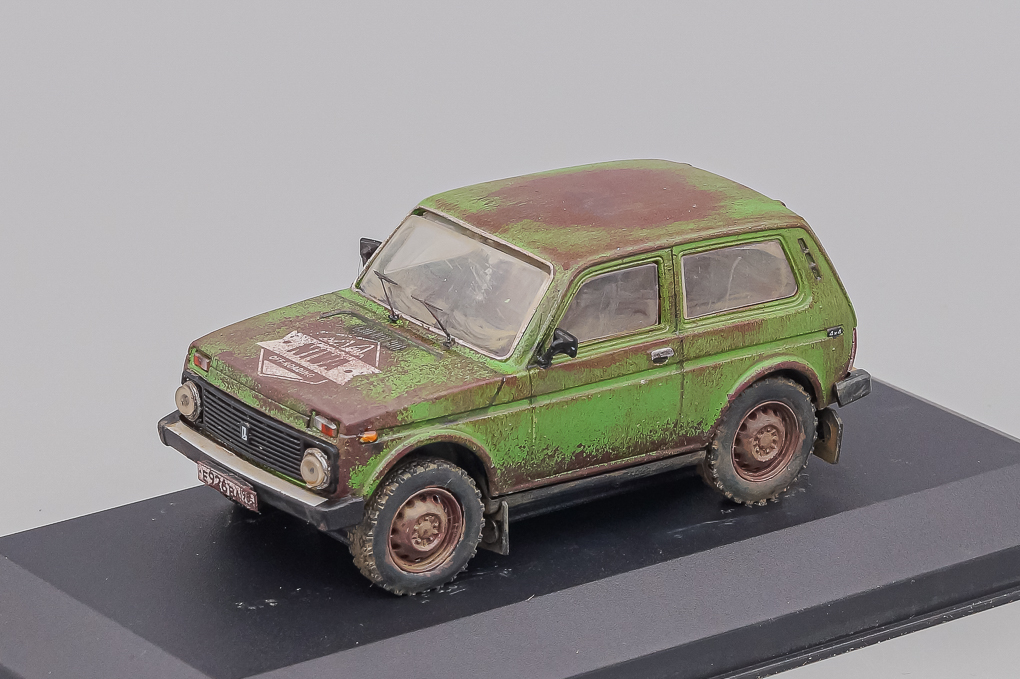 1:43 Волжский 21213, зеленый - LD189