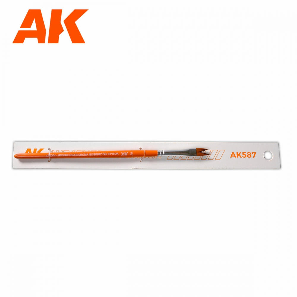 Кисть формы китовый хвост для везеринга - AK587