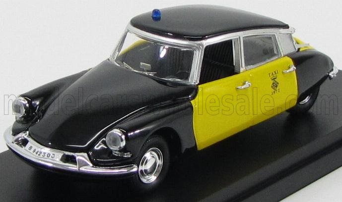 1:43 CITROEN Ds19 Taxi Barcellona (1969), Black Yellow - 4394