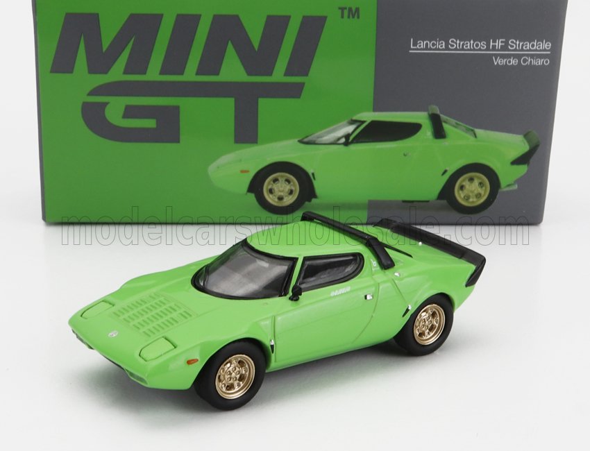 1:64 LANCIA Stratos Hf Stradale (1975), Light Green - MGT00625-L