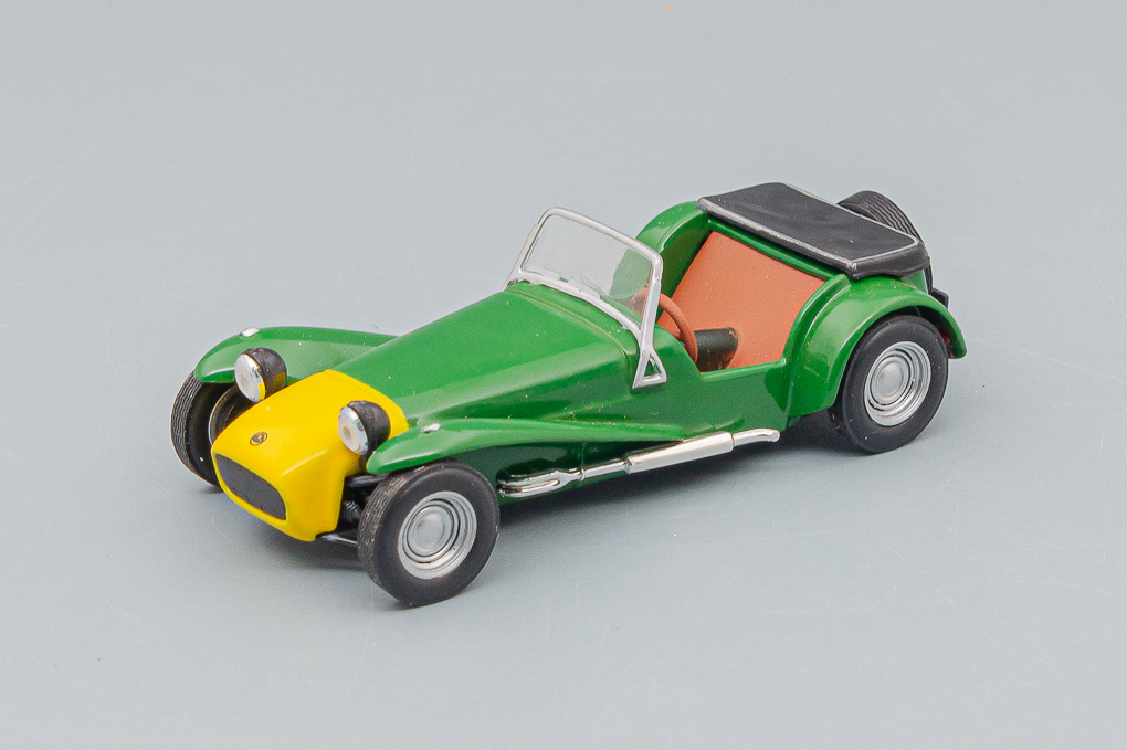 1:43 LOTUS Seven, Суперкары 36, т.зеленый - SUP036