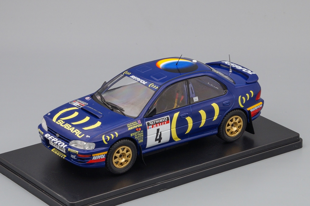 1:24 SUBARU Impreza 555 #4 - McRae - Ringe RAC Rally GB 1995 - AWRC001