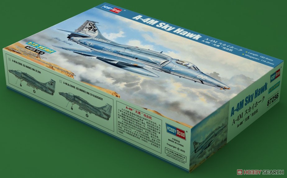 1:72 Сборная модель Штурмовик A-4M Sky Hawk - 87256