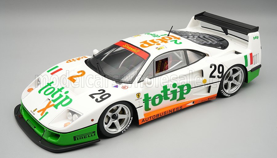 1:18 FERRARI F40 Competizione 3.0L TURBO V8 TEAM Totip Obermaier Racing №29 24h Le Mans Max Della Noce - Sandro Angelastri - Anders Olofsson (1994) - TM18-405C