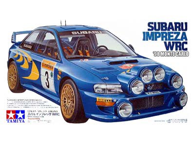 1:24 Сборная модель SUBARU Impreza WRC - 24199