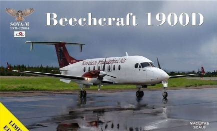 1:72 Сборная модель Самолет Beech 1900D - 72004SM