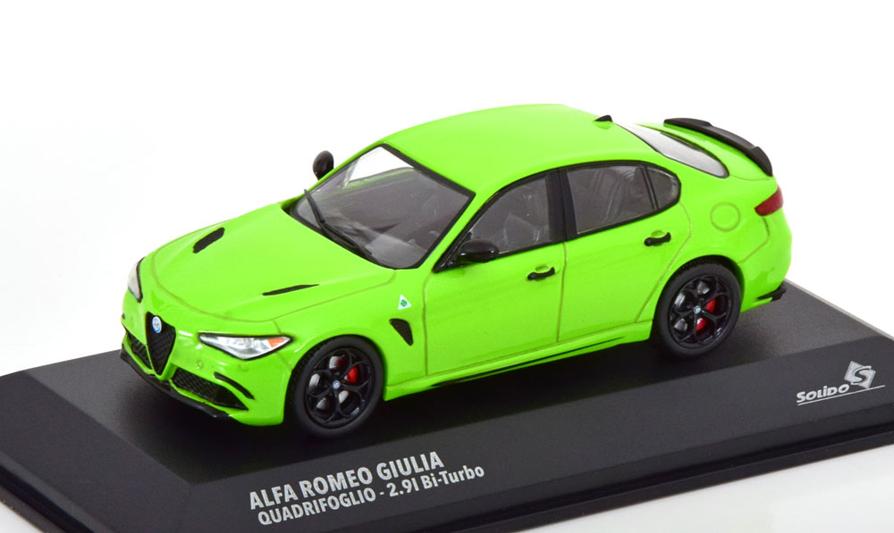 1:43 ALFA ROMEO Giulia Quadrifoglio (2019), green metallic - S4313106