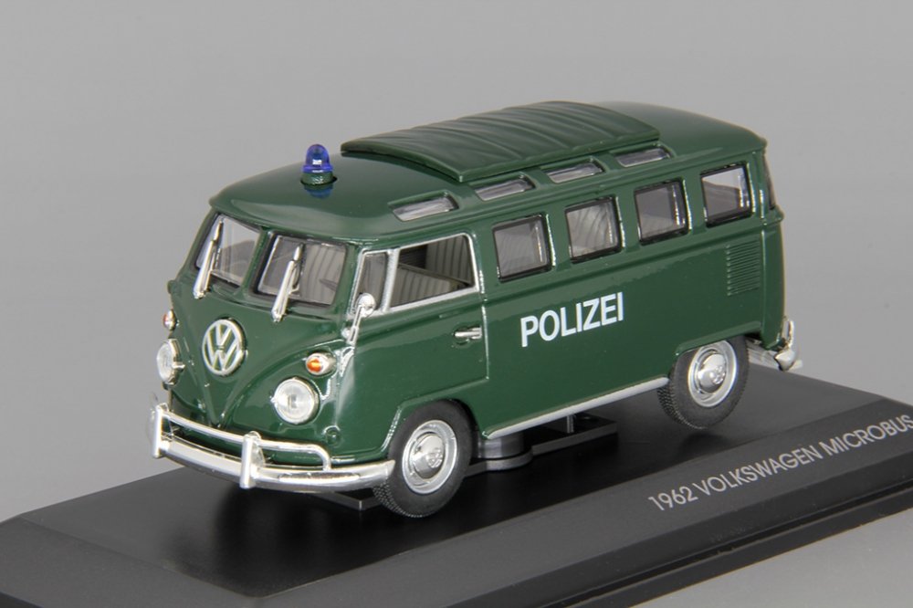 1:43 VOLKSWAGEN Microbus Polizei (1962), dark green - 43210