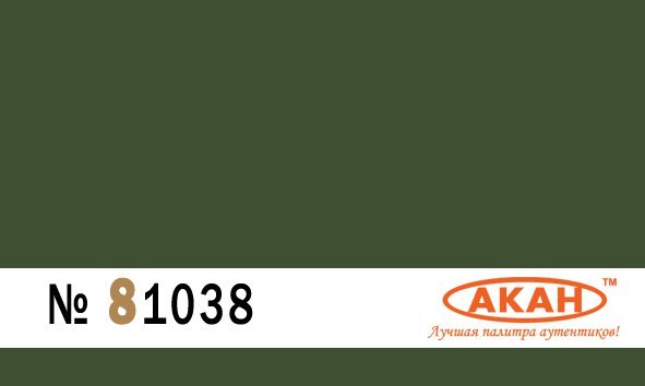 RAL: 6031 Бронзово-зелёный (выцветший вариант) (Bronzegrün) - 81038