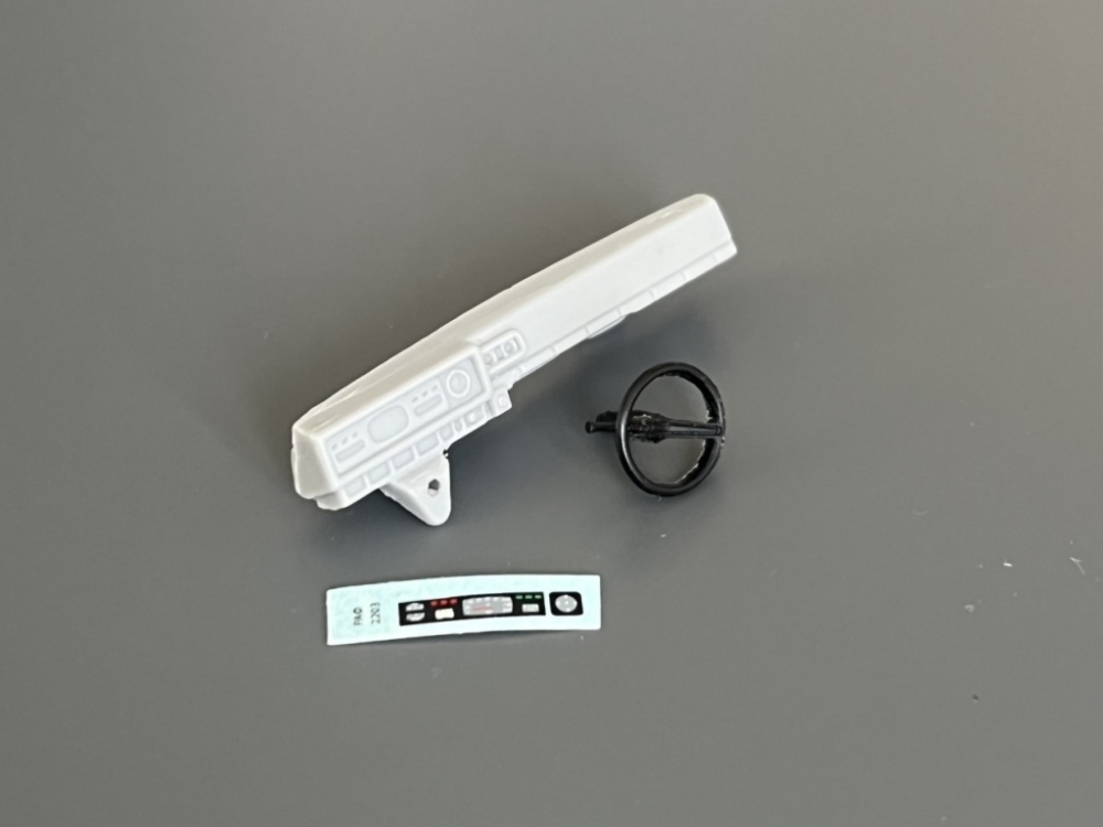 1:43 Приборная панель РАФ-2203 с рулем и декалью - MAX-A063