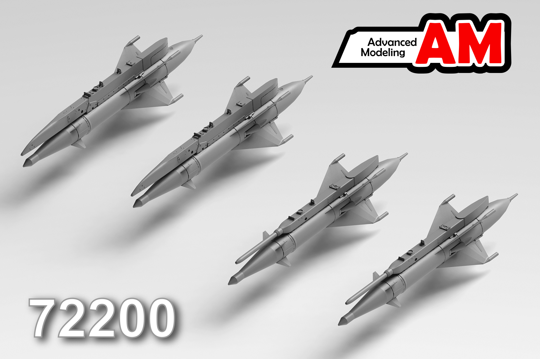 1:72 РС-2У Авиационная управляемая ракета класса «Воздух-воздух» - amc 72200