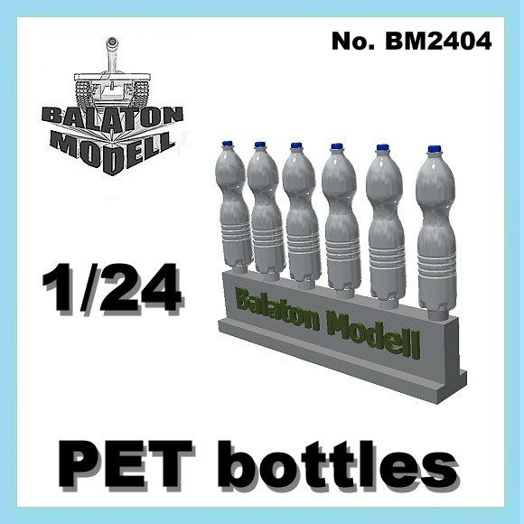 1:24 Пластиковые бутылки (PET bottles) 1.5 л, 6 шт. - BM2404