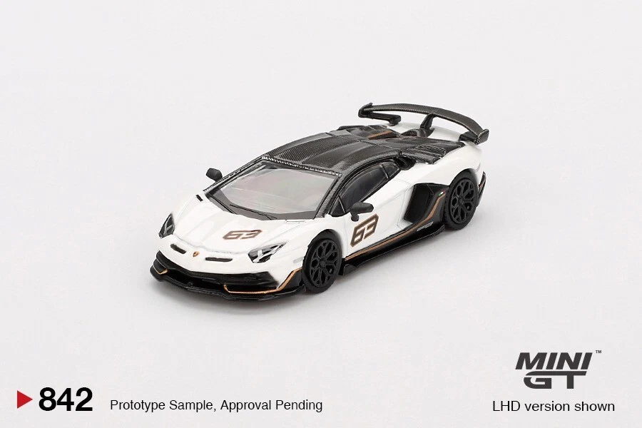 1:64 LAMBORGHINI Aventador SVJ 63, white - MGT00842