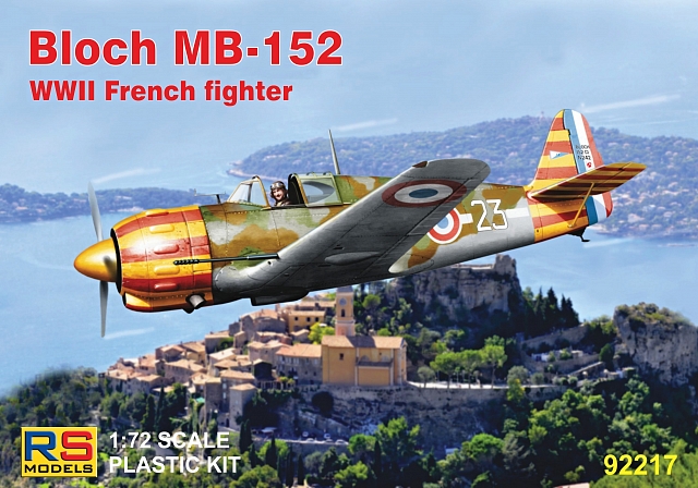 1:72 Сборная модель Bloch MB-152 - 92217
