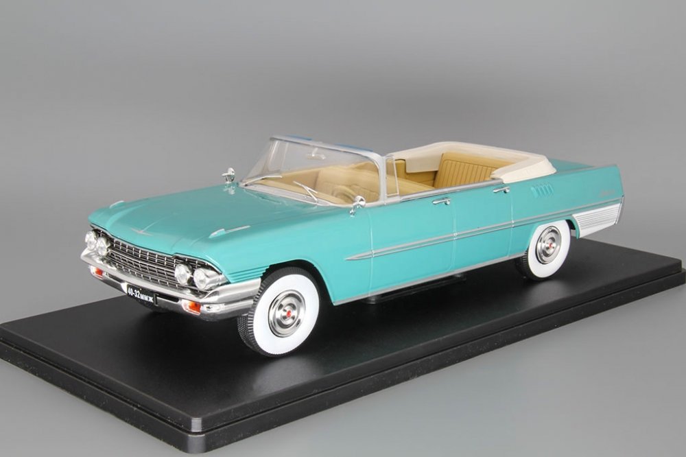 1:24 ЗИL-111, Легендарные Советские Автомобили 10, голубой - LSA010