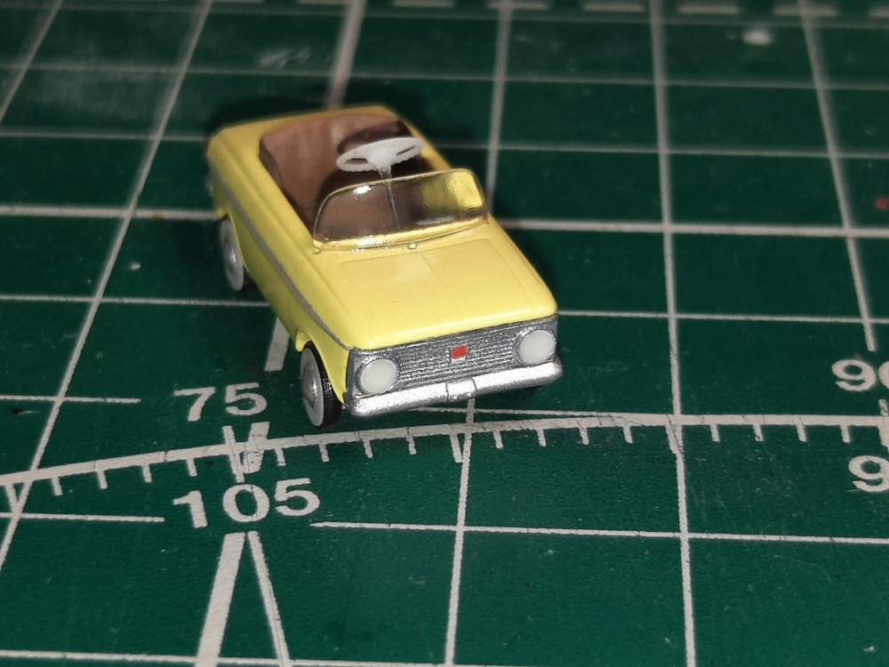 1:43 Сборная модель Педальный автомобиль Москвич 2 серии - CT-KIT-002