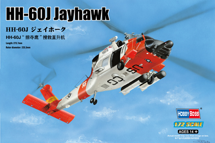 1:72 Сборная модель Вертолет HH-60J Jayhawk - 87235