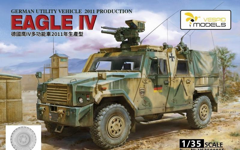 1:35 Сборная модель German Eagle IV Utility Vehicle SP - VS350001S