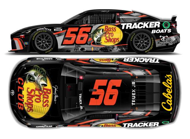 1:64 Toyota Camry #56 Martin Truex Jr. *Bass Pro Shops*, black/red 2025 - C562565BPSMT