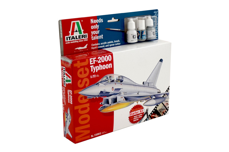 1:72 Сборная модель EF-2000 TYPHOON (подарочный набор) - 72001