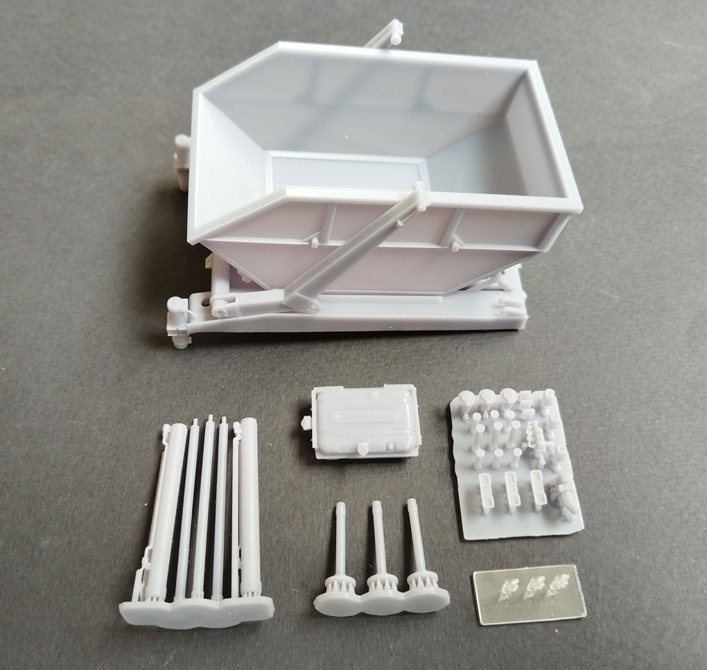 1:43 Сборная модель ММЗ 4952 Бункеровоз - Fmlab0025