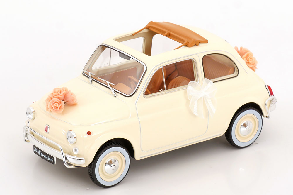 1:18 FIAT 500 L 'Wedding Gift' (1968) Ivory (свадебный подарок) - 187780