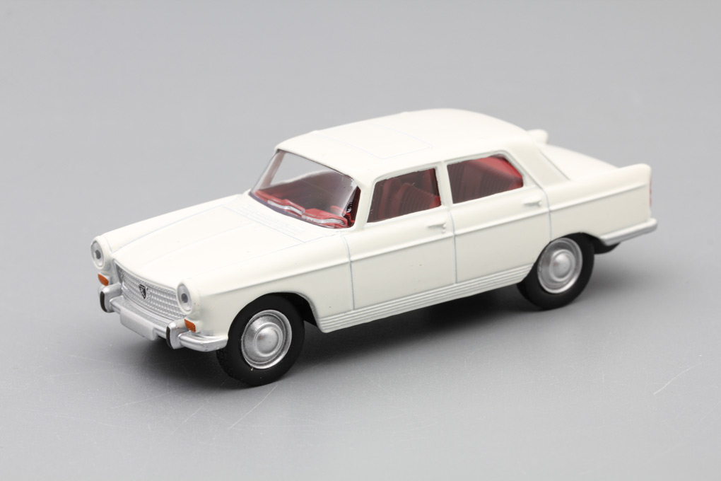 1:58 PEUGEOT 404 (1961), couchevel white - 310612-X1