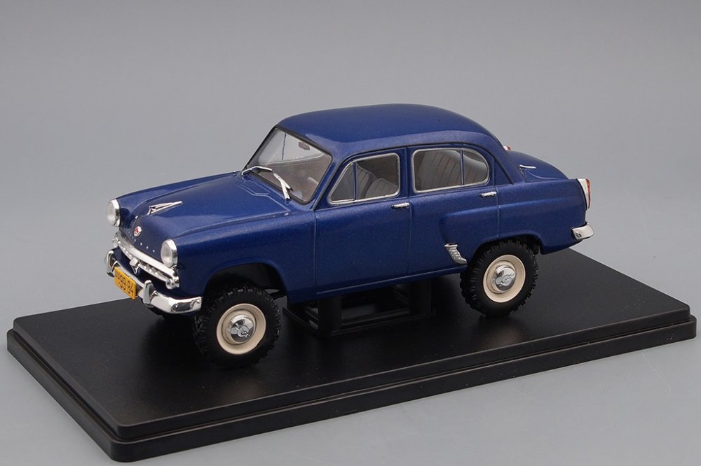 1:24 МОСКВИЧ-410, Легендарные Советские Автомобили 47, синий - LSA047