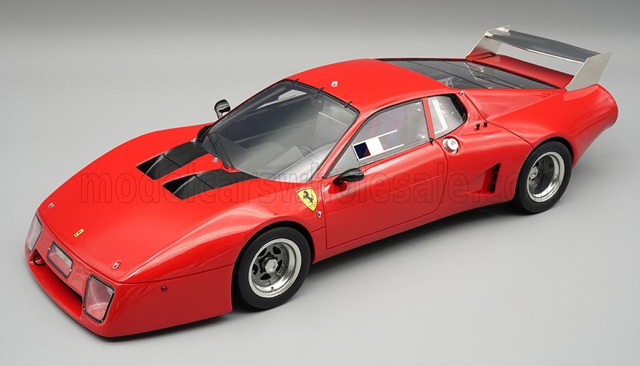 1:18 FERRARI 512BB LM Press Version (1979), red/black - TM18-409i