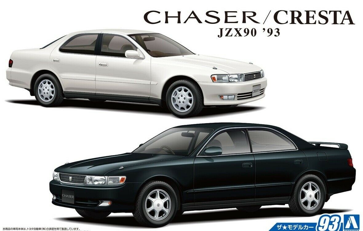 1:24 Сборная модель TOYOTA Chaser/Cresta JZX90 - 06173