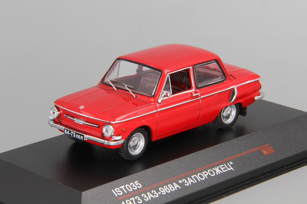 1:43 ЗАЗ 968А (1973), красный - IST035