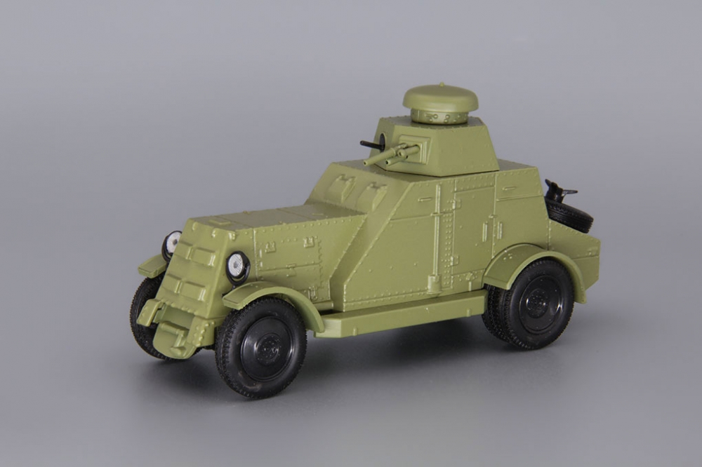 1:43 БА-27 (1928-1931), Автолегенды СССР 237, зеленый - AL237