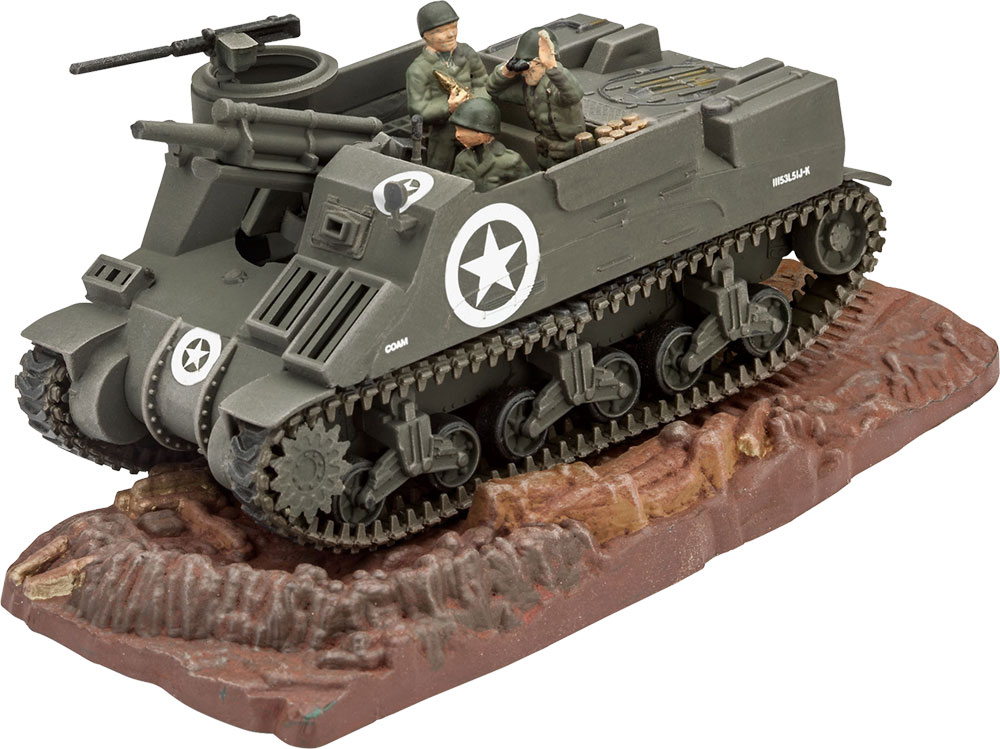 1:76 Сборная модель Самоходная гаубица M7 HMC 'Priest' - 03216