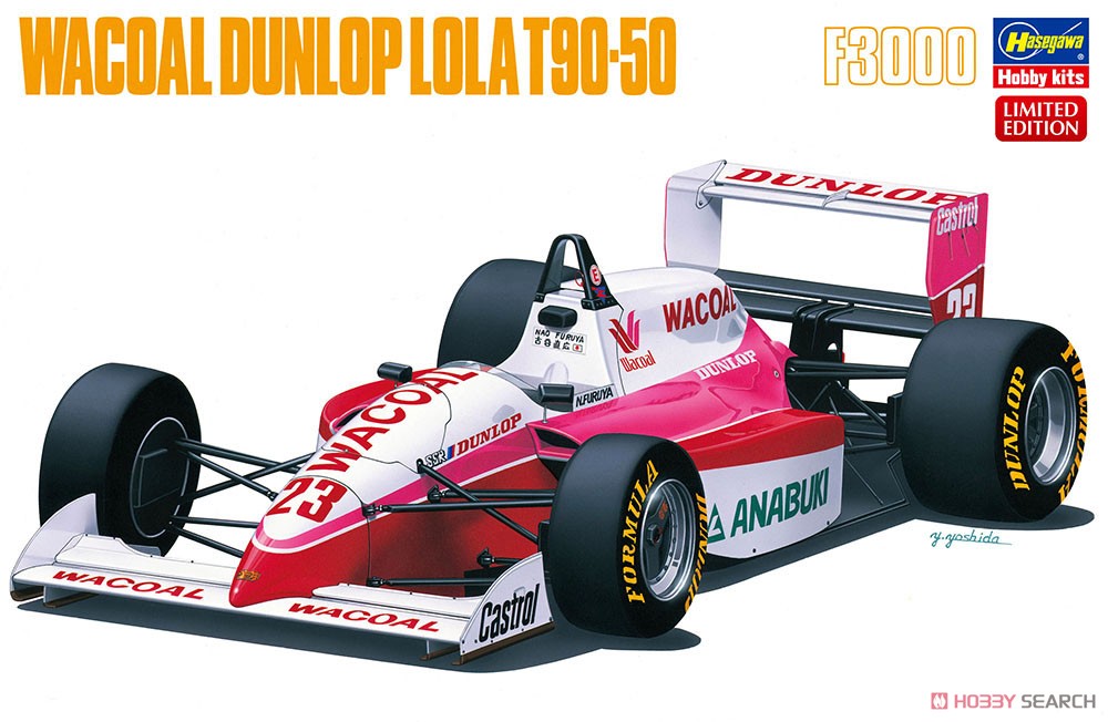 1:24 Сборная модель WACOAL DUNLOP LOLA T90-50 (Limited Edition) - 20609