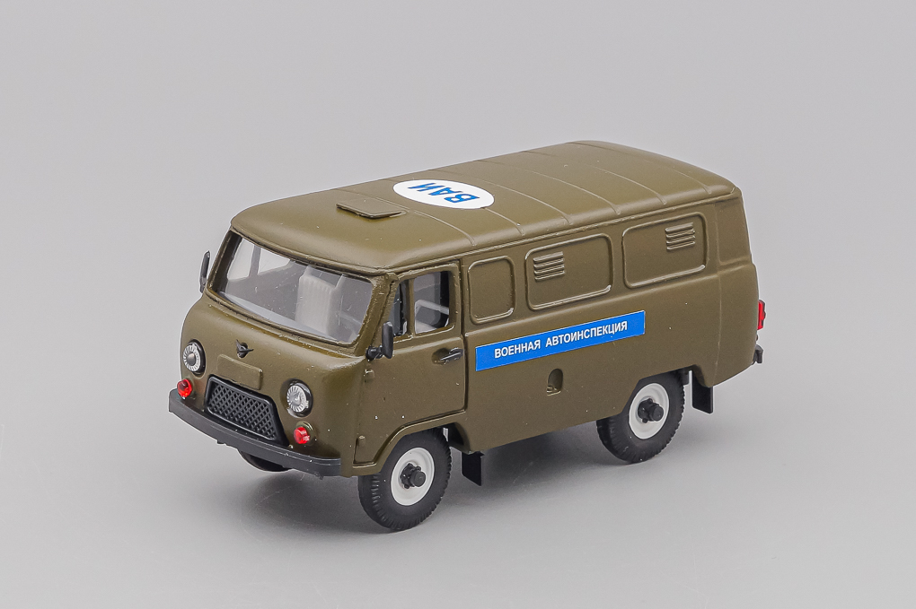 1:43 УАЗ 3741 ВАИ, хаки - 15875-2